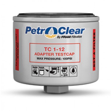 Petro-Clear TC 1-2 3/4" Adaptor Test Cap. Petroleum Parts from Vulcan Companies.