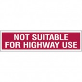3 X 12" Decal -S/F- Fire Red Reverse On White - Not Suitable For Highway Use. Diesel Exhaust Fluid (DEF) parts from Vulcan Companies.