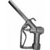 1" Manual Unleaded Farm Utility Nozzle with Hook. DEF and petroleum parts from Vulcan Companies.