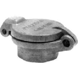 Hinged Aluminum Locking Fill Cap 2" NPT. Diesel Exhaust Fluid (DEF) Equipment MN, Vulcan Companies.