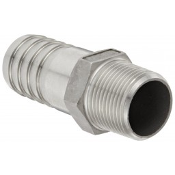 Banjo Stainless Steel 316 Hose Fitting Adapter NPT Male Barbed from Vulcan Companies Minneapolis, MN.