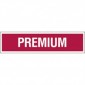 3 X 12" Decal-S/F- Fire Red Reverse On White - Premium. Petroleum parts from Vulcan Companies.